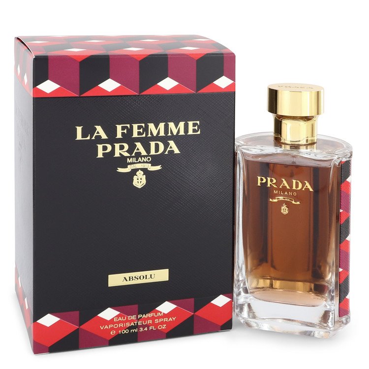 545151 3.4 oz La Femme Absolu Perfume Eau De Parfum Spray for Women -  Prada