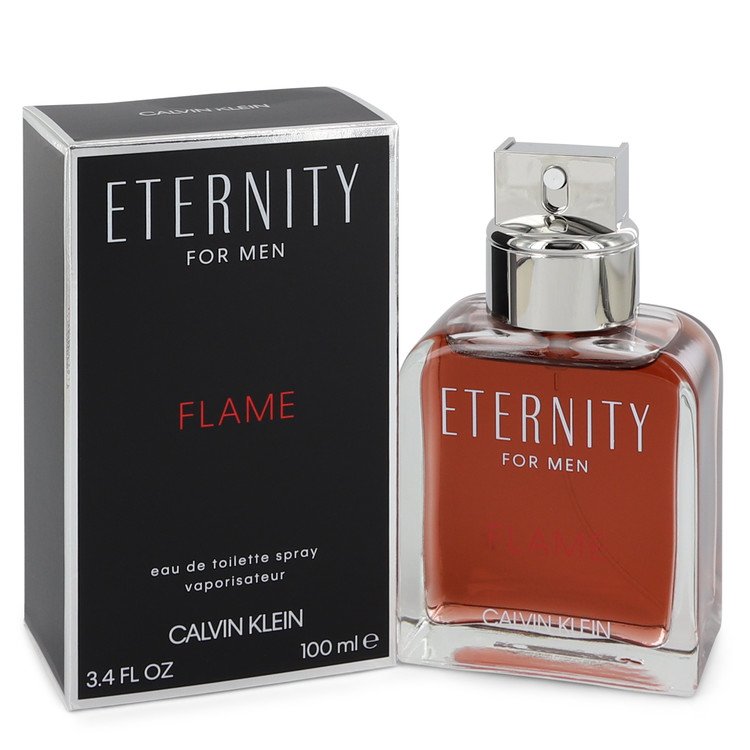 3.4 oz Eternity Flame Cologne Eau De Toilette Spray for Men