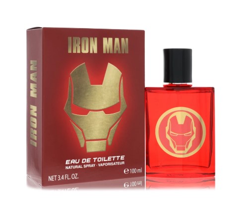 3.4 oz Iron Man Eau De Toilette Spray for Men