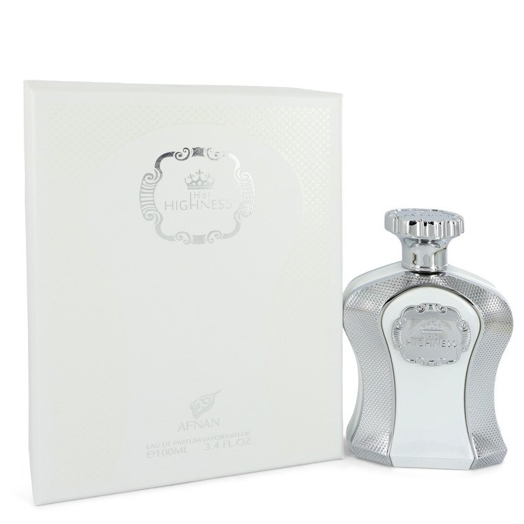 3.4 oz Eau De Perfume Spray for Men, White - His Highness