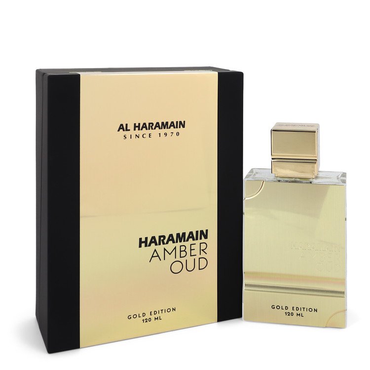 548473 4 oz Unisex Eau De Perfume Spray for Women - Amber Oud Gold Edition -  Al Haramain