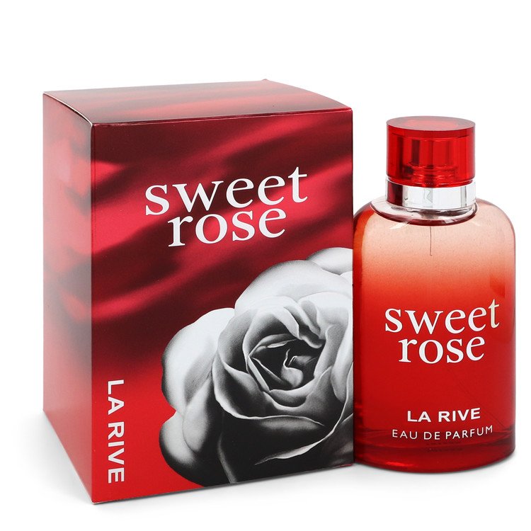 548395 3 oz Eau De Perfume Spray for Women - Sweet Rose -  La Rive