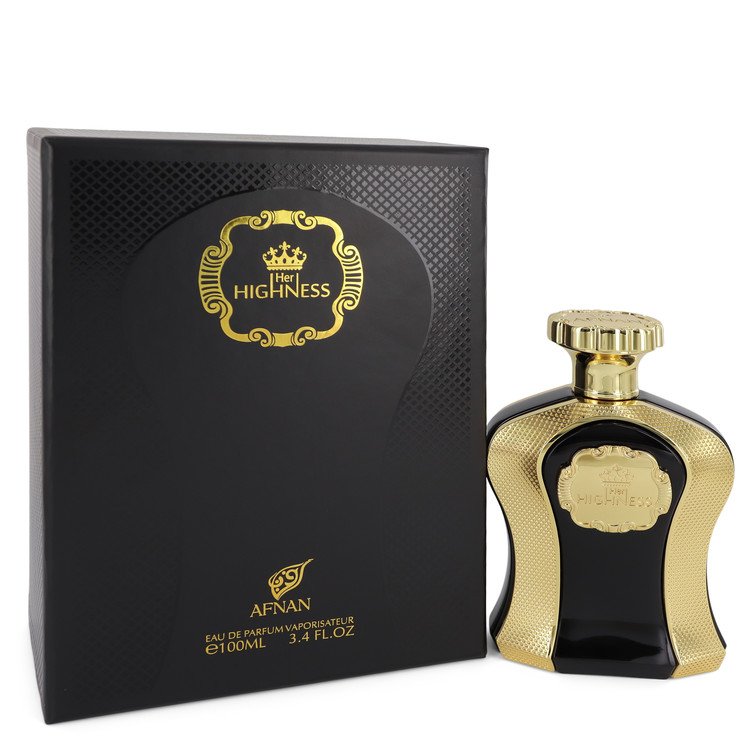 546962 Her Highness Black Eau De Parfum Spray for Women, 3.4 oz -  Afnan