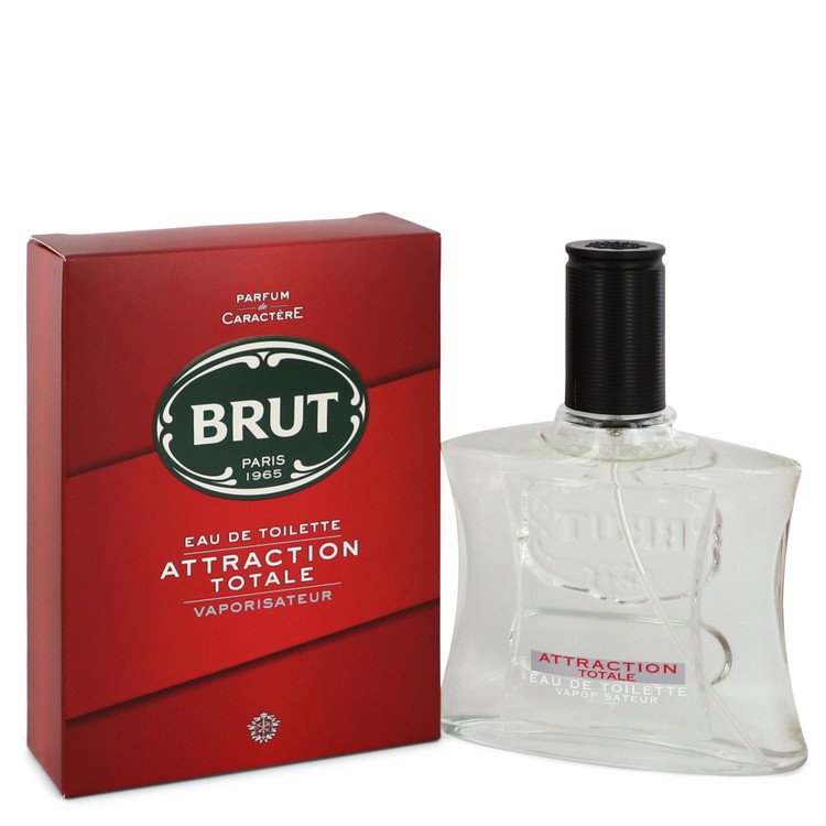 3.4 oz Brut Attraction Totale Cologne Eau De Toilette Spray