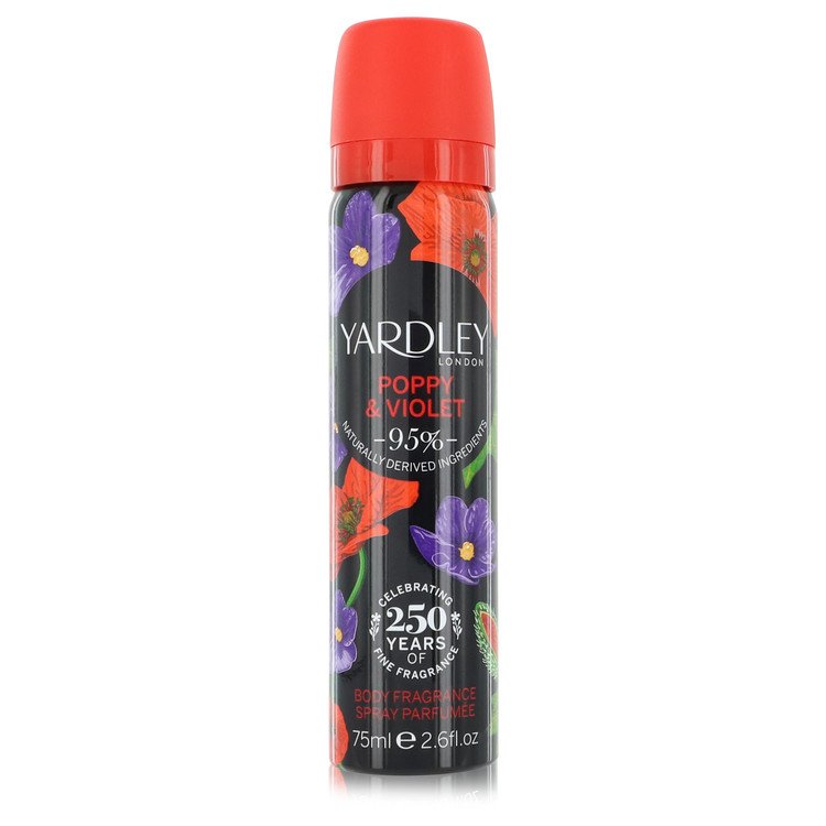Picture of Yardley London 552635 2.6 oz Poppy & Violet Body Fragrance Spray by Yardley London for Women