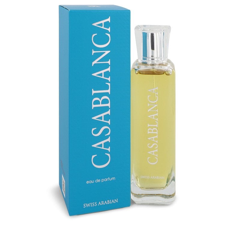 546160 3.4 oz Casablanca Eau De Parfum Spray by  for Unisex -  Swiss Arabian