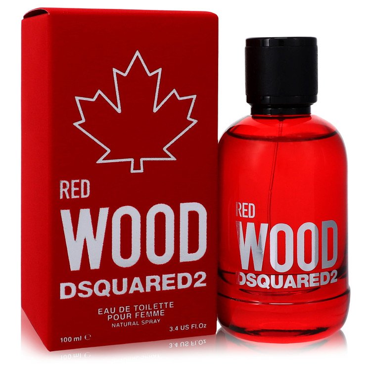 3.4 oz Red Wood Eau De Toilette Spray by  for Women