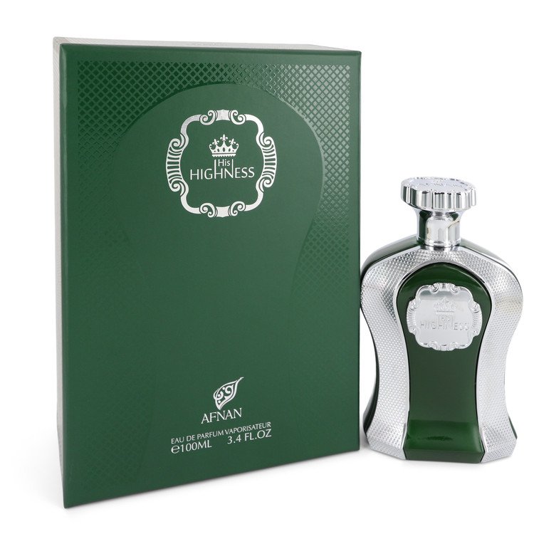 Picture of Afnan 546977 3.4 oz His Highness Green Eau De Parfum Spray by Afnan for Unisex