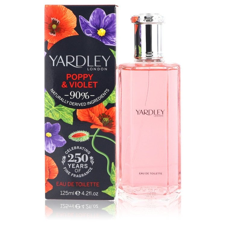 Picture of Yardley London 552634 4.2 oz Poppy & Violet Eau De Toilette Spray by Yardley London for Women
