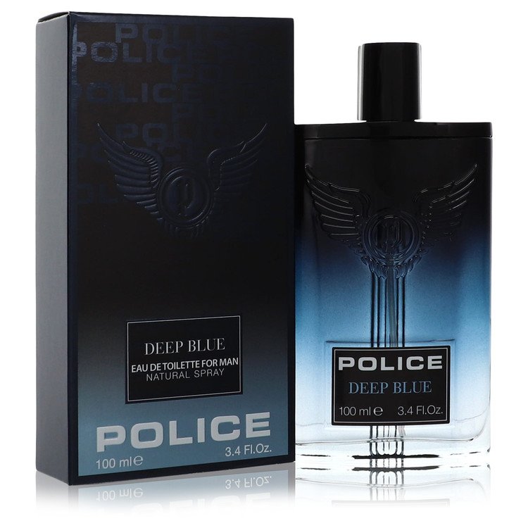 3.4 oz Deep Blue Cologne Eau De Toilette Spray for Men