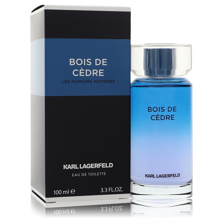 555662 3.3 oz Bois De Cedre Eau De Toilette Spray for Men -  Karl Lagerfeld