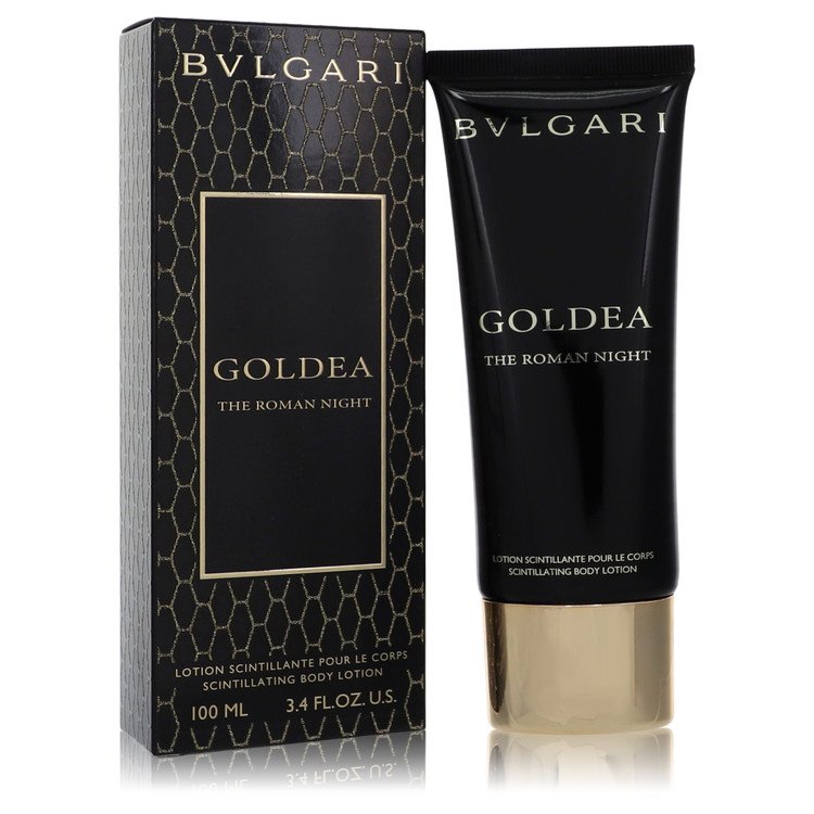 Picture of Bvlgari 555843 3.4 oz Goldea The Roman Night Pearly Scintillating Body Lotion for Women