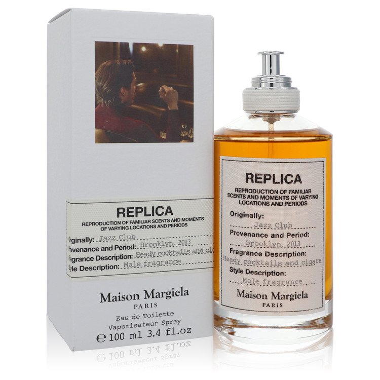 3.4 oz Replica Jazz Club Eau De Toilette Spray for Unisex