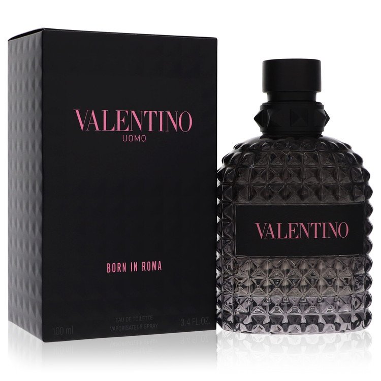 3.4 oz Uomo Born In Roma Eau De Toilette Spray for Men