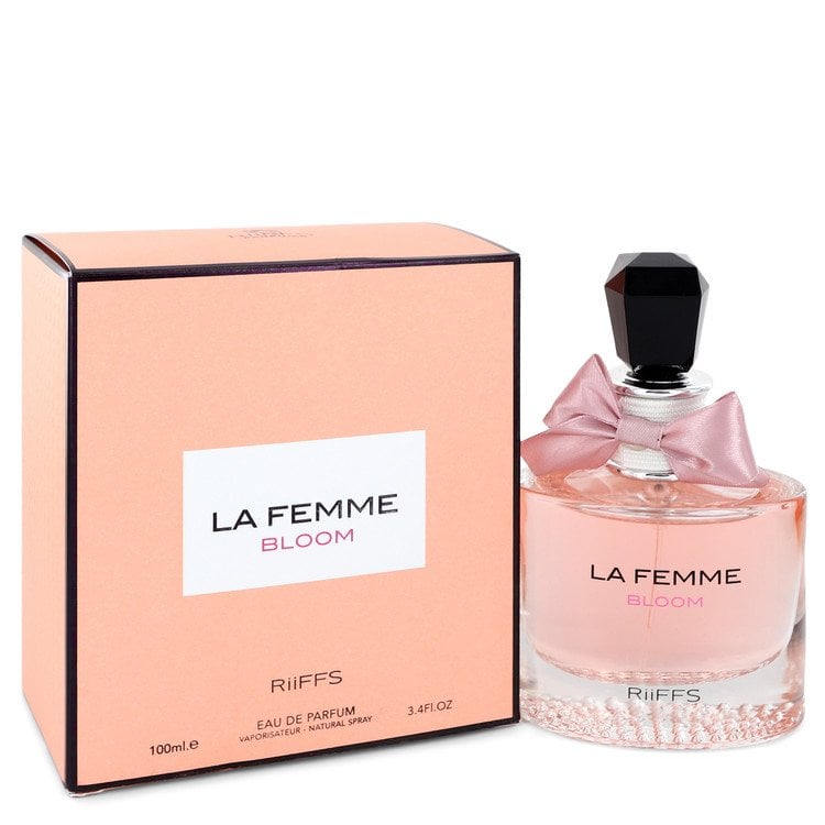 545927 3.4 oz La Femme Bloom Eau De Parfum Spray for Women -  Riiffs