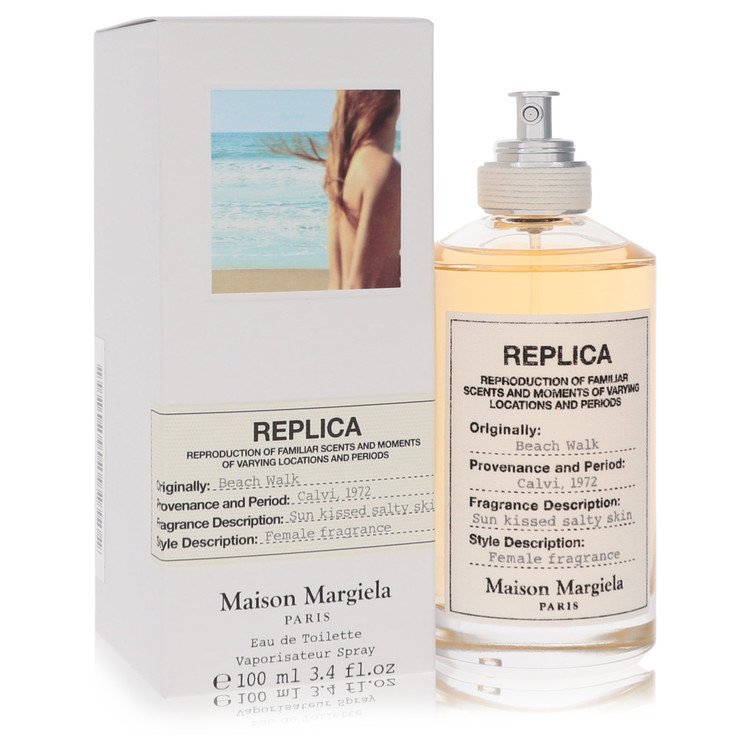 Replica Beachwalk Eau De Toilette Spray for Women - 3.4 oz