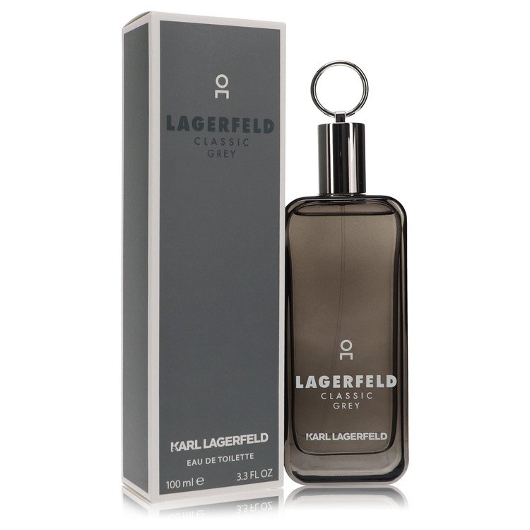 Lagerfeld Classic Grey Eau De Toilette Spray for Men - 3.3 oz
