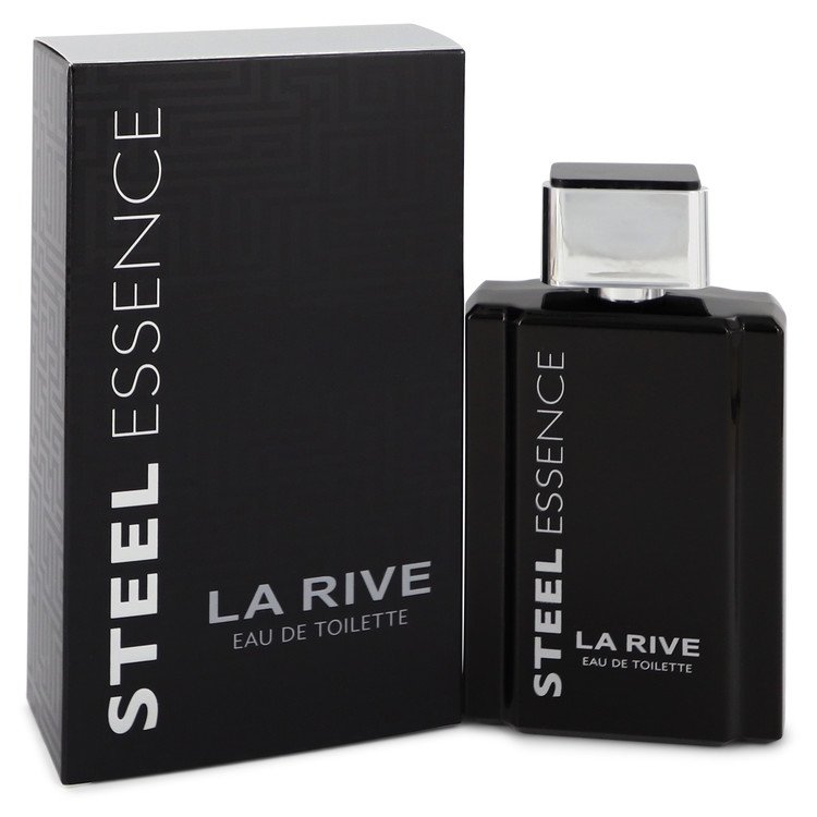 Steel Essence Eau De Toilette Spray for Men - 3.3 oz