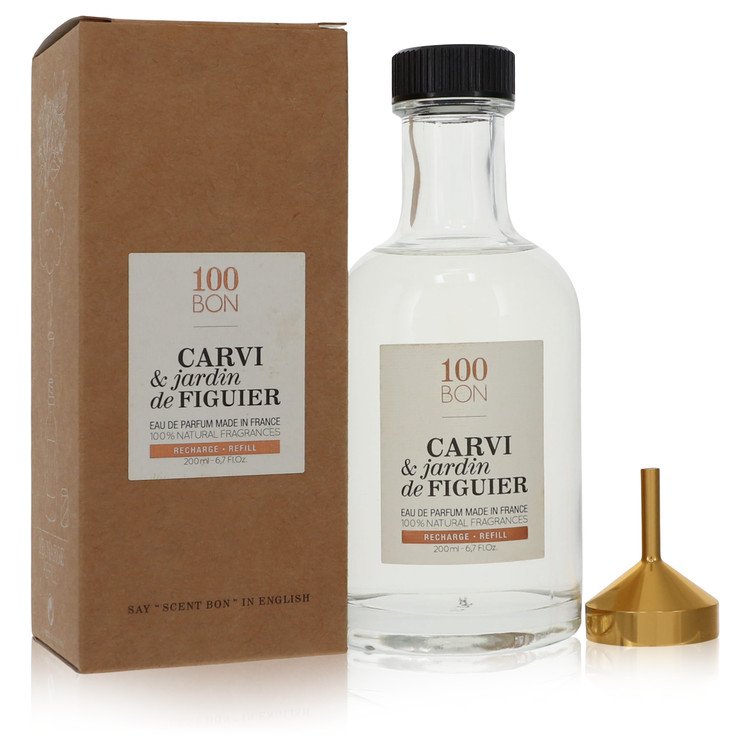 Picture of 100 Bon 556131 6.7 oz Carvi & Jardin De Figuier Eau De Parfum Refill for Men