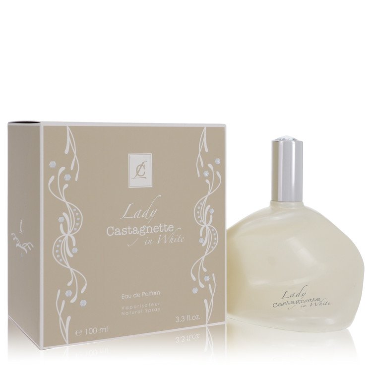561851 3.3 oz Lady Castagnette In White Eau De Parfum Spray for Women