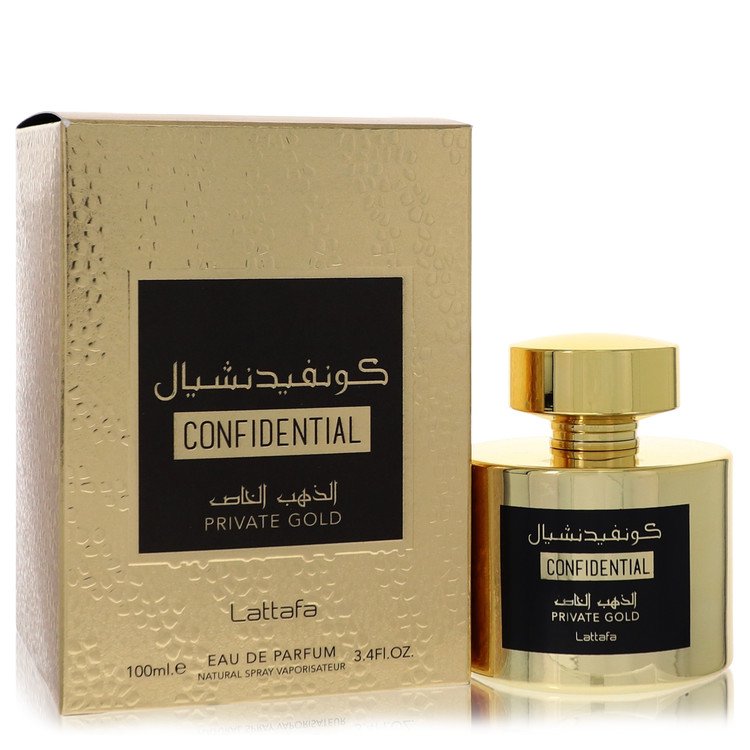 562424 3.4 oz Confidential Private Gold Eau De Parfum Spray for Unisex
