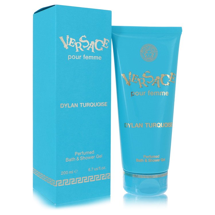 Picture of Versace 560672 6.7 oz Pour Femme Dylan Turquoise Shower Gel for Women