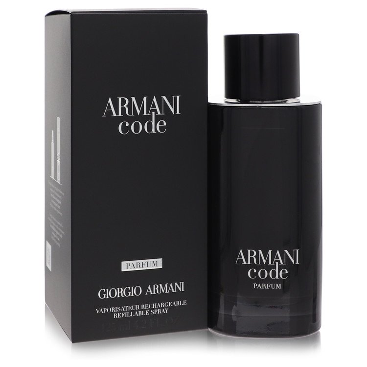 564390 4.2 oz Armani Code Eau De Parfum Spray Refillable by  for Men