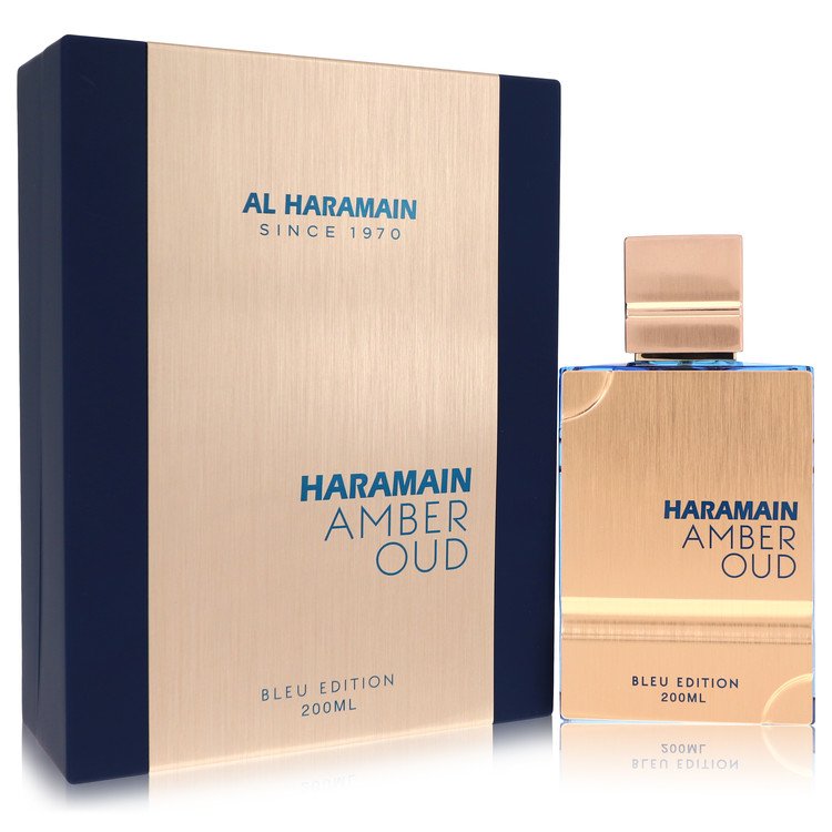 563389 6.7 oz Amber Oud Bleu Edition Eau De Parfum Spray by  for Men