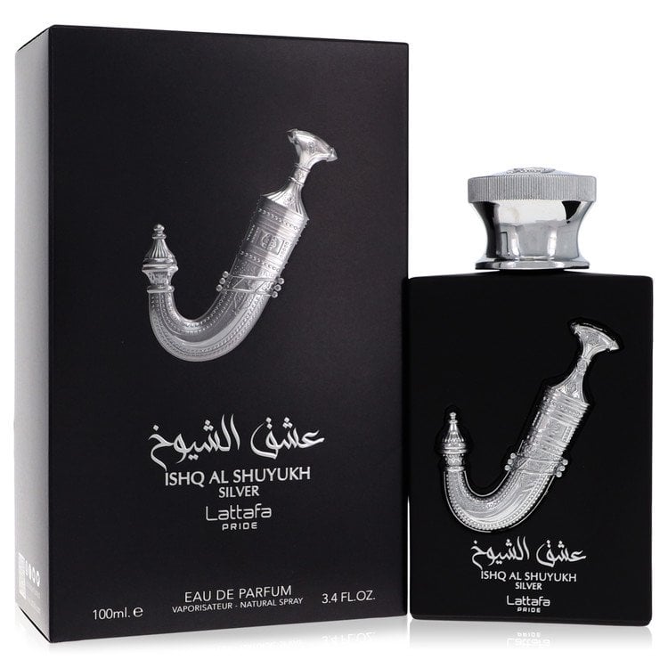 563526 3.4 oz Pride Ishq Al Shuyukh Silver Eau De Parfum Spray by  for Unisex