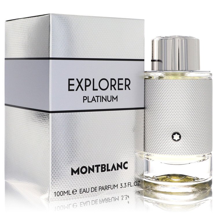 564448 3.4 oz Montblanc Explorer Platinum Mens Eau De Parfum Spray -  Mont Blanc