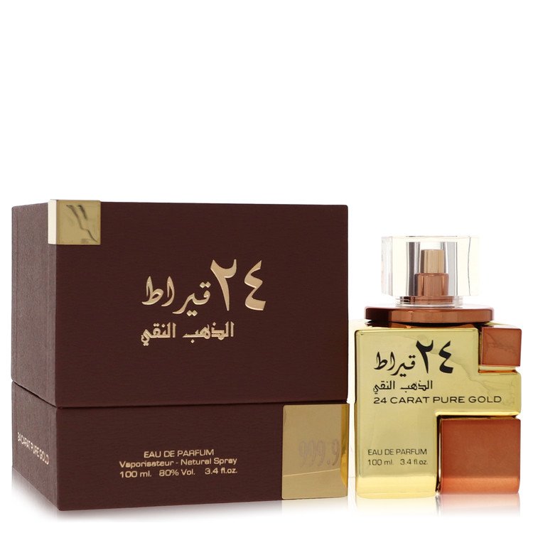 563824 3.4 oz  24 Carat Pure Gold Unisex Eau De Parfum Spray