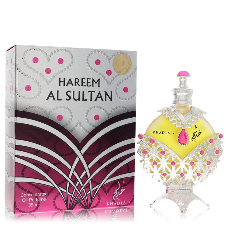 565806 35 ml Hareem Al Sultan Silver Concentrated Perfume Oil for Unisex