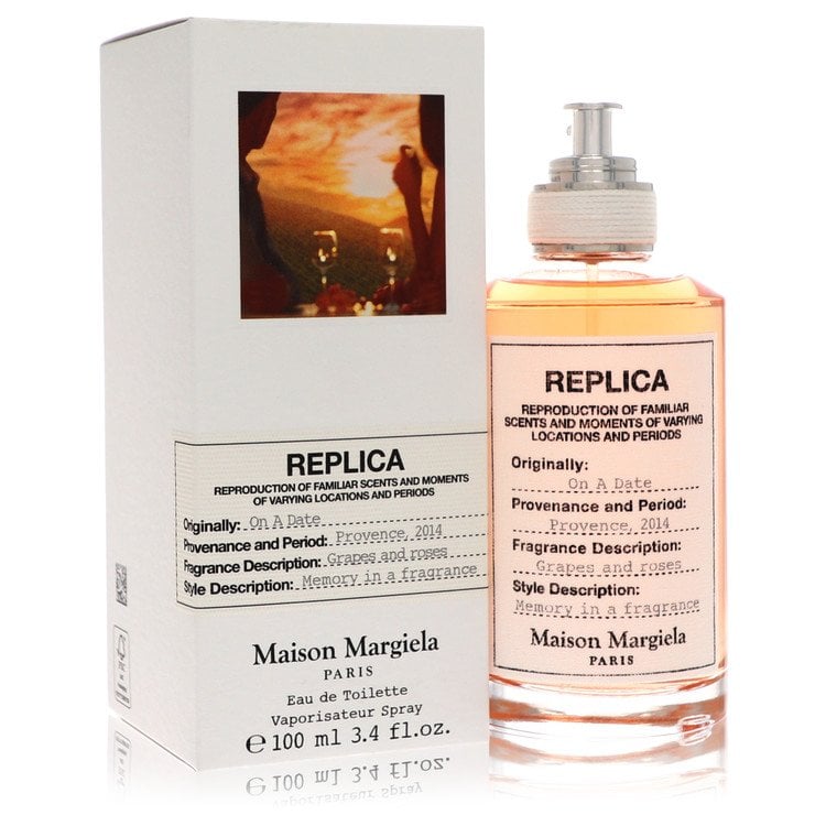 565655 100 ml Replica On A Date Cologne Eau De Toilette Fragrance Spray for Unisex