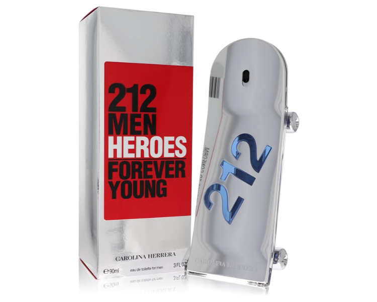566581 90 ml 212 Heroes Eau De Toilette Spray for Men