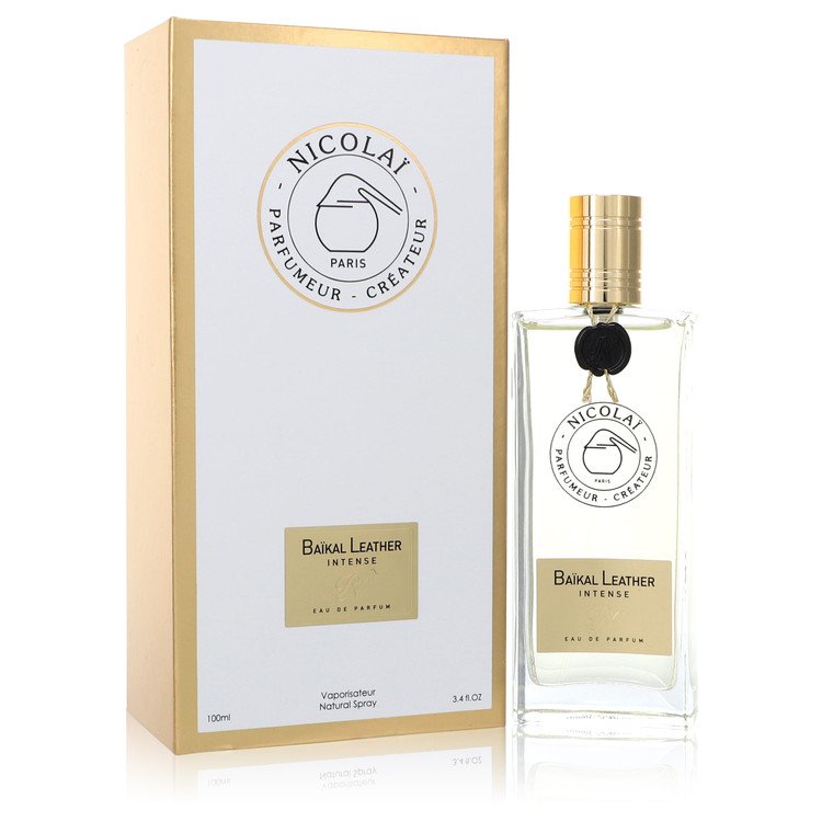 554334 100 ml Baikal Leather Intense Eau De Parfum Spray for Men & Women