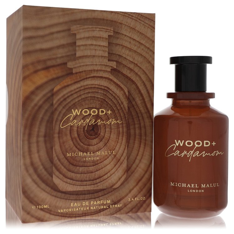 566677 100 ml Wood & Cardamom Eau De Parfum Spray for Men