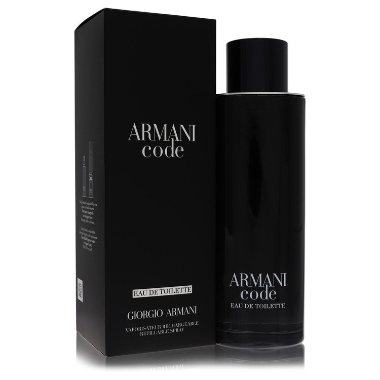 566784 200 ml Armani Code Eau De Toilette Spray Refillable for Men