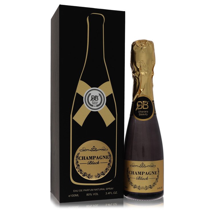 566003 100 ml Bharara Champagne Black Eau De Parfum Spray for Men & Women