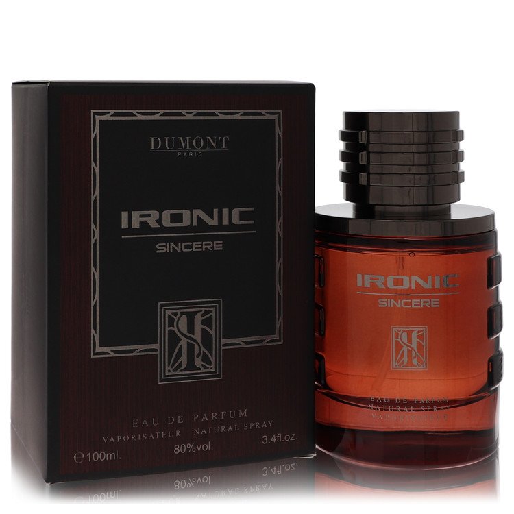 566444 100 ml Dumont Ironic Sincere Eau De Parfum Spray for Men