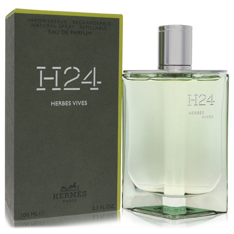 566138 100 ml H24 Herbes Vives Eau De Parfum Refillable Spray for Men