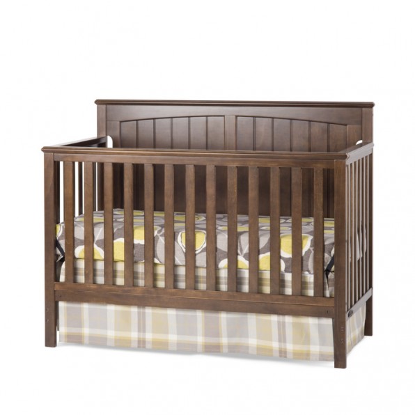 Picture of Child Craft F33401.97 5 x 34 x 58 in. Sheldon Convertible Crib&#44; Slate