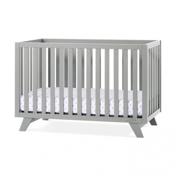 Picture of Child Craft F34001.87 9 x 34 x 68 in. Soho 4-in-1 Convertible Crib&#44; Cool Gray