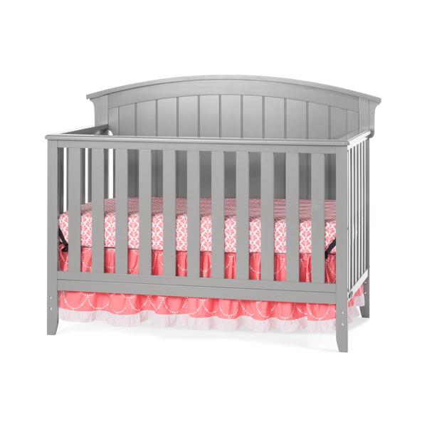 Picture of Foundations F31601.87 Delaney 4-in-1 Convertible Crib - Cool Gray&#44; 46 x 55 x 31 in.