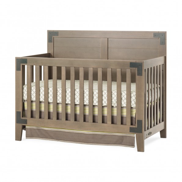 Picture of Foundations F36701.86 Lucas 4-in-1 Convertible Crib - Dusty Heather&#44; 44.2 x 54.9 x 29.75 in.