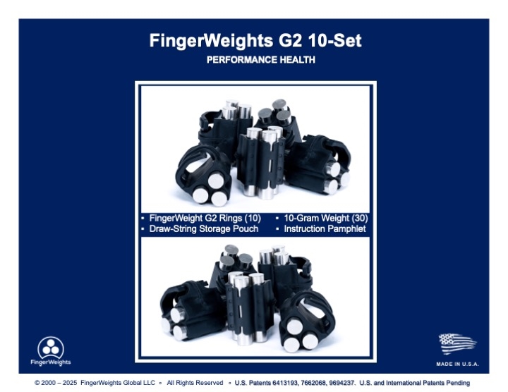 FG210BK  Generation 2  Finger Exercisers 10 set