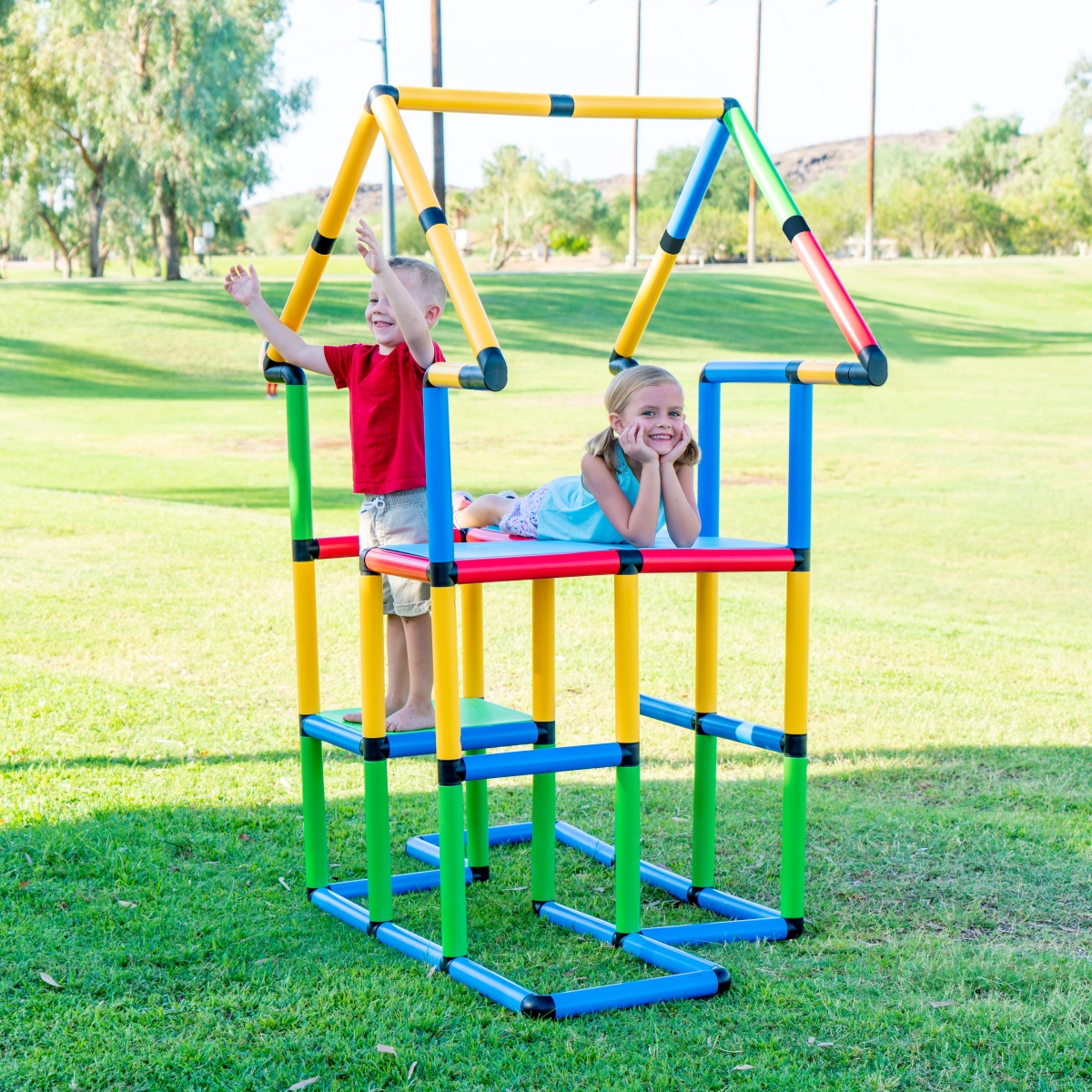 Create & Play Life Size Structures Deluxe Set - 296 Piece