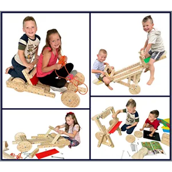 Woodmobiel Modular Construction Toy Standard Set