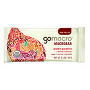 Picture of GoMacro 231085 2.1 oz Cashew Caramel Macro Bars&#44; 12 Bars Per Box
