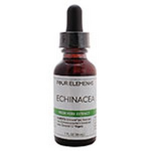 Picture of Four Elements Herbals 231382 1 fl. oz Herbal Tinctures Echinacea Herb Dropper Bottle