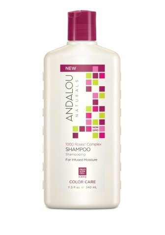 Picture of Andalou Naturals 231293 11.5 fl. oz Complex Color 1000 Roses Hair Care Shampoo